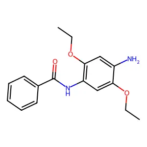 Benzamide, N-(4-amino-2,5-diethoxyphenyl)- structure