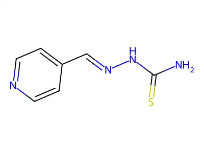[(Pyridin-4-ylmethylidene)amino]thiourea structure