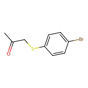 1-((4-Bromophenyl)thio)propan-2-one structure