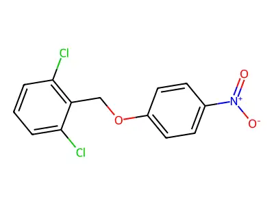 Benzene, 1,3-dichloro-2-[(4-nitrophenoxy)methyl]- structure