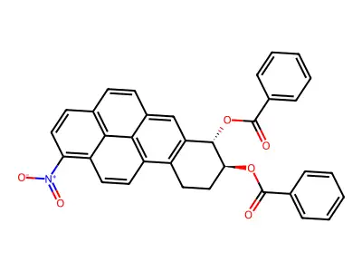 3,6-Dihydroxy-15-oxokaur-16-ene-1,7,11-triyl triacetate structure
