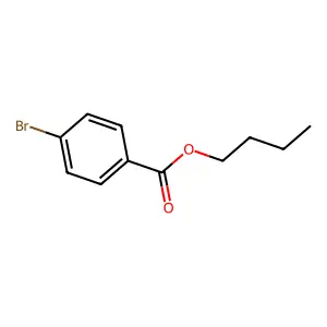 Butyl 4-bromobenzoate structure