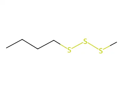 Butyl methyl trisulfide structure