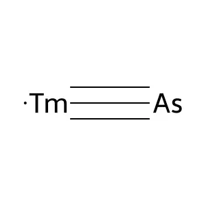 Thulium arsenide (TmAs) structure