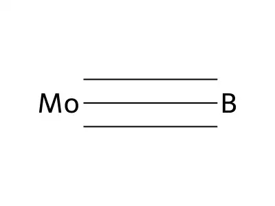 Molybdenum boride structure