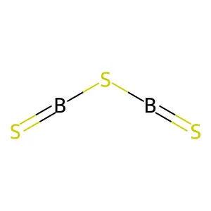 硫化硼 structure