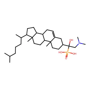 胆固醇磷酰二甲基乙醇胺 structure