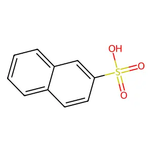 2-萘磺酸 structure