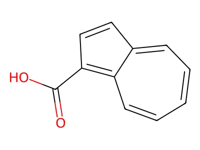 薁甲酸 structure