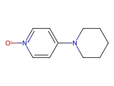 Pyridine, 4-(1-piperidinyl)-, 1-oxide structure