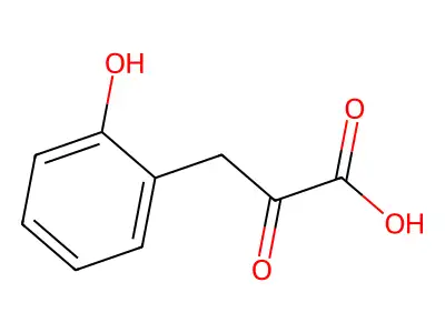 3-(2-Hydroxyphenyl)-2-oxopropanoic acid structure