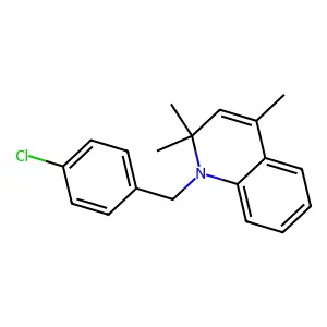 1-(4-Chlorobenzyl)-2,2,4-trimethyl-1,2-dihydroquinoline structure