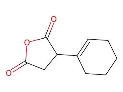 2,5-Furandione, 3-(cyclohexenyl)dihydro- structure