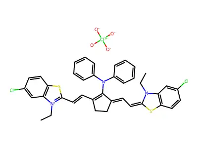 IR-140, Dye content 95 % structure