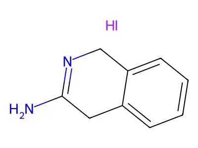 3(2H)-Isoquniolinimine, 1,4-dihydro-, hydriodide structure