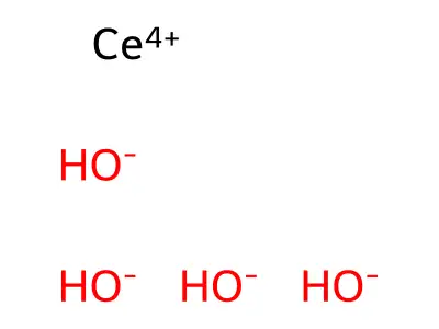 氢氧化铈(IV) structure
