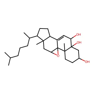 9,11-Epoxycholest-7-ene-3,5,6-triol structure