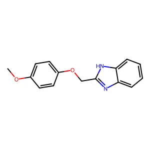 2-[(4-methoxyphenoxy)methyl]-1H-benzimidazole structure
