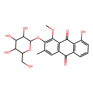 Gluco-Obtusifolin structure