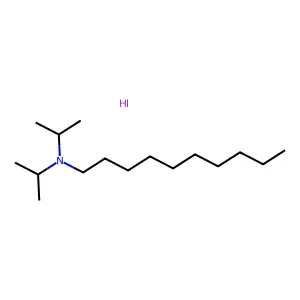 N,N-二(丙-2-基)癸-1-胺 structure