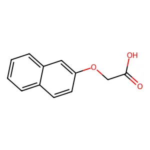 2-Naphthoxyacetic acid structure