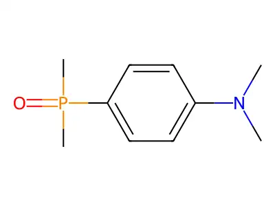 (4-(Dimethylamino)phenyl)dimethylphosphine oxide structure