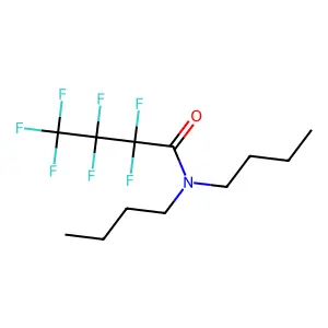 N,N-Dibutyl-2,2,3,3,4,4,4-heptafluorobutanamide structure