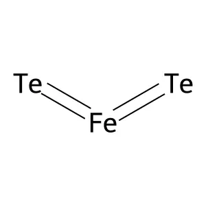 Iron telluride (FeTe2) structure