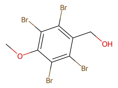(2,3,5,6-Tetrabromo-4-methoxyphenyl)methanol structure