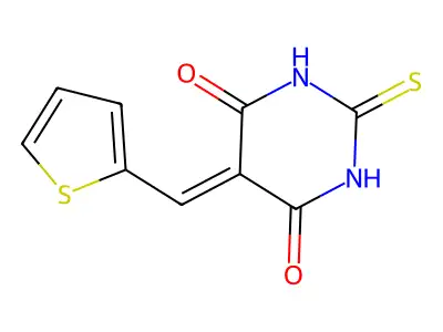 5-(2-Thiophene)-2-thiobarbituric acid structure