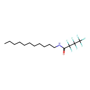 2,2,3,3,4,4,4-Heptafluoro-n-undecylbutanamide structure