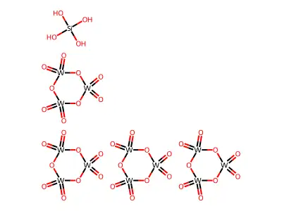 12-Wolframosilicic acid structure