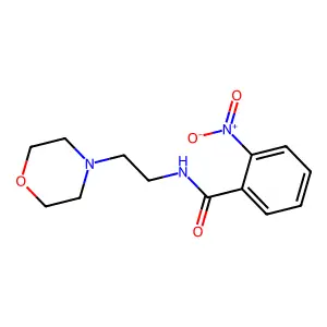N-(2-吗啉-4-基乙基)-2-硝基苯甲酰胺 structure