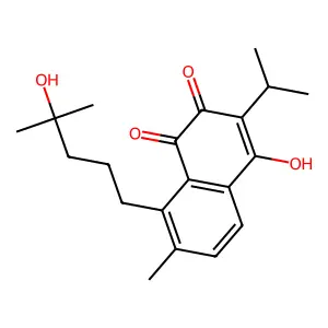 4-Hydroxysapriparaquinone structure