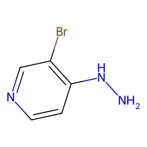 3-Bromo-4-hydrazinylpyridine structure