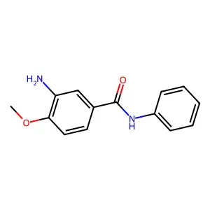 3-Amino-4-methoxybenzanilide structure