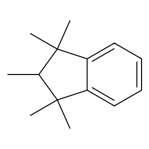 1,1,2,3,3-Pentamethylindan structure