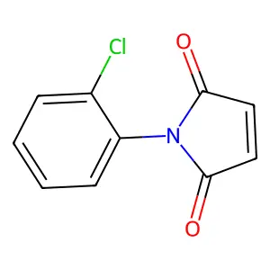 1-(2-chlorophenyl)-1H-pyrrole-2,5-dione structure