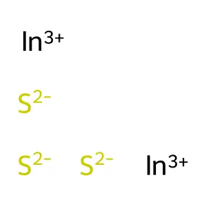 硫化铟 structure