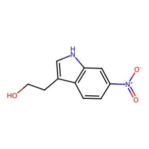 6-Nitrotryptophol structure