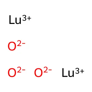 三氧化二鎦 structure