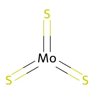 三硫化钼 structure