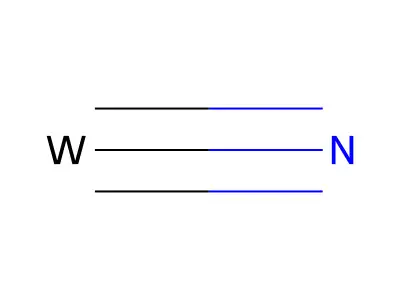 Tungsten nitride (WN) structure