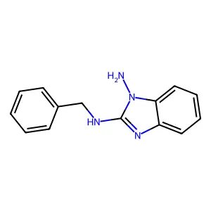N~2~-benzyl-1H-benzimidazole-1,2-diamine structure