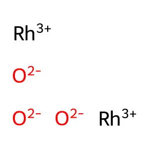 三氧化二铑 structure