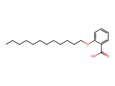 2-(十二烷氧基)苯甲酸 structure