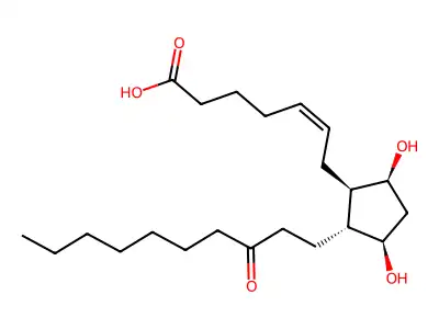 乌诺前列酮 structure