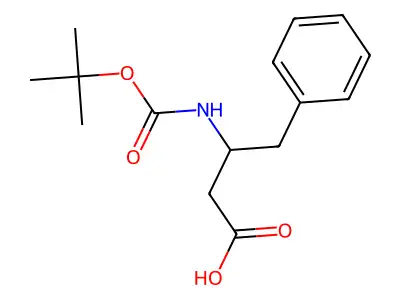 2-((tert-Butoxycarbonyl)amino)-4-phenylbutanoic acid structure