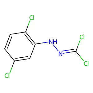 2,5-Dichloro-N-(dichloromethylideneamino)aniline structure