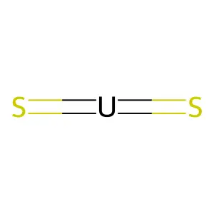 二硫化铀 structure
